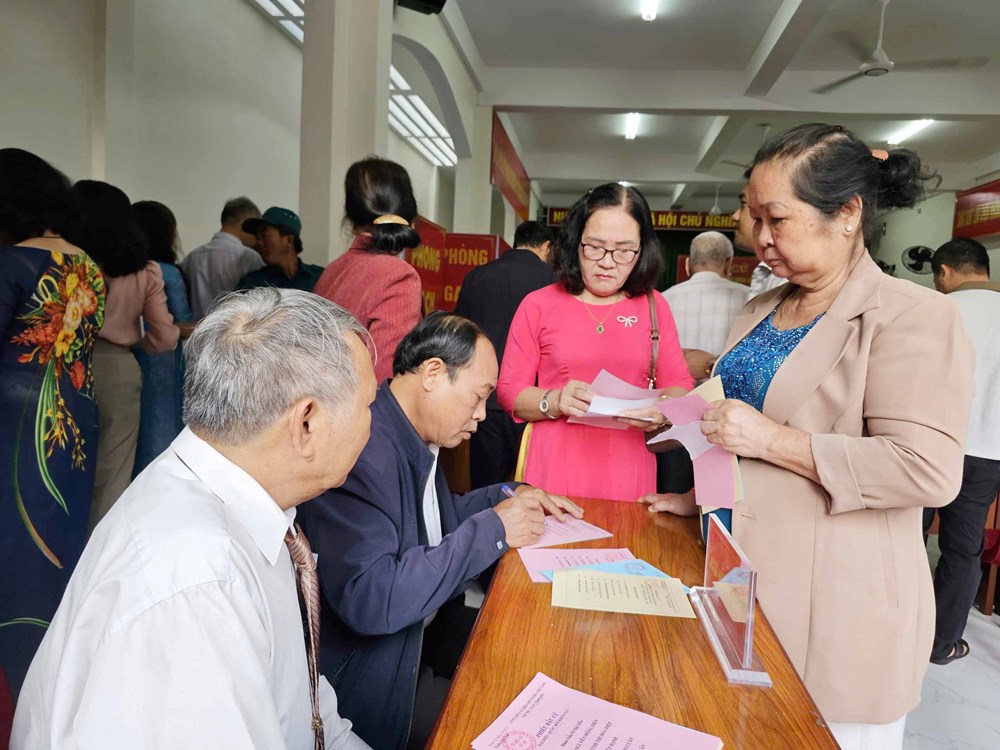 Phó Thủ tướng Hồ Quốc Dũng tham gia bỏ phiếu tại phường Quy Nhơn Nam, Gia Lai - ảnh 6