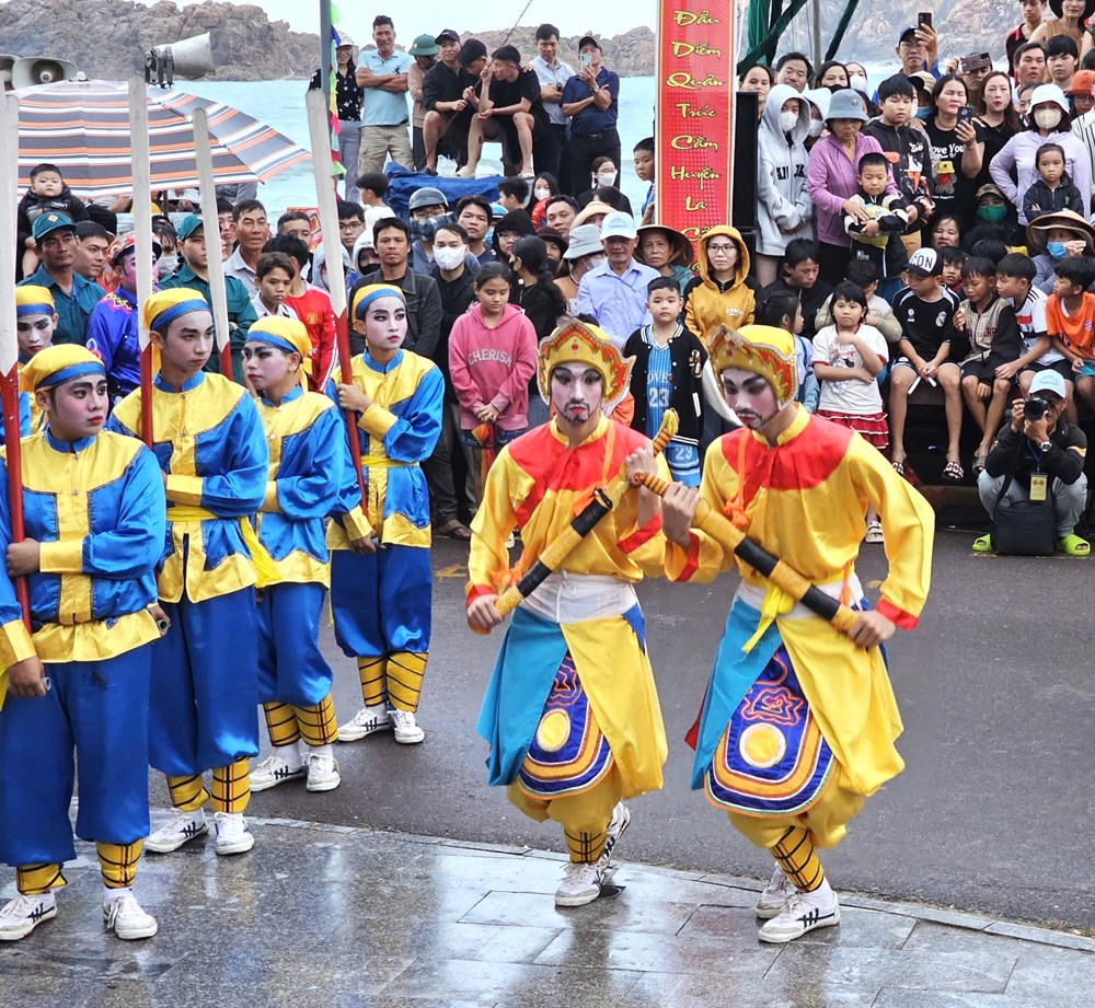 Sau sáp nhập, Lễ hội Cầu ngư ngư vạn chài ở Nhơn Hải được đề cử ghi danh di sản - ảnh 4
