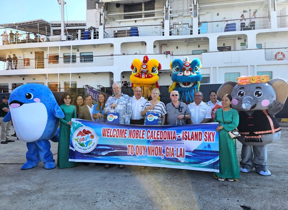 Gia Lai đón tàu khách du lịch quốc tế trong Tuần lễ Năm Du lịch quốc gia - ảnh 1