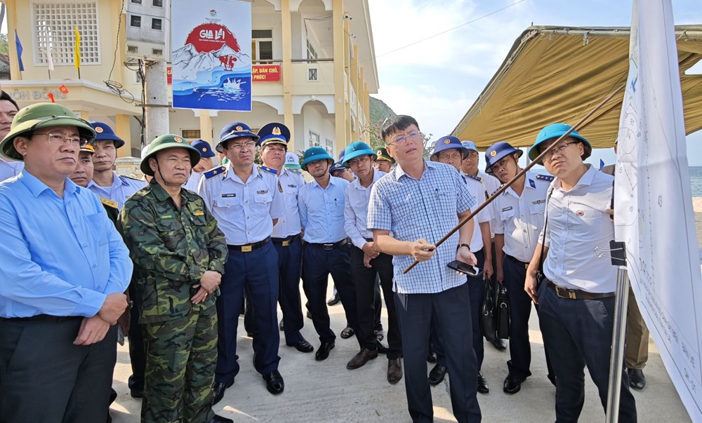 Khảo sát, xây dựng Hải đội Cảnh sát biển tại xã đảo tiền tiêu Nhơn Châu - ảnh 2