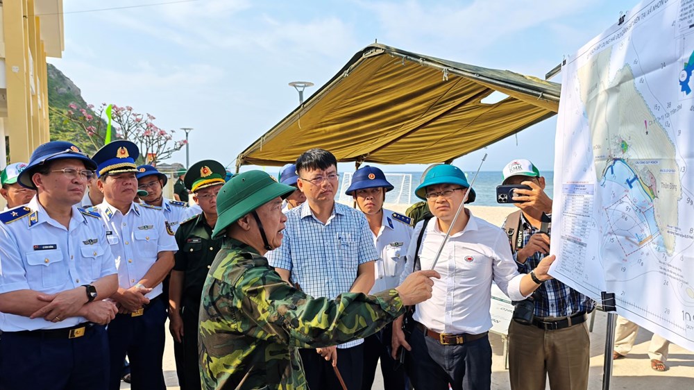 Khảo sát, xây dựng Hải đội Cảnh sát biển tại xã đảo tiền tiêu Nhơn Châu - ảnh 1