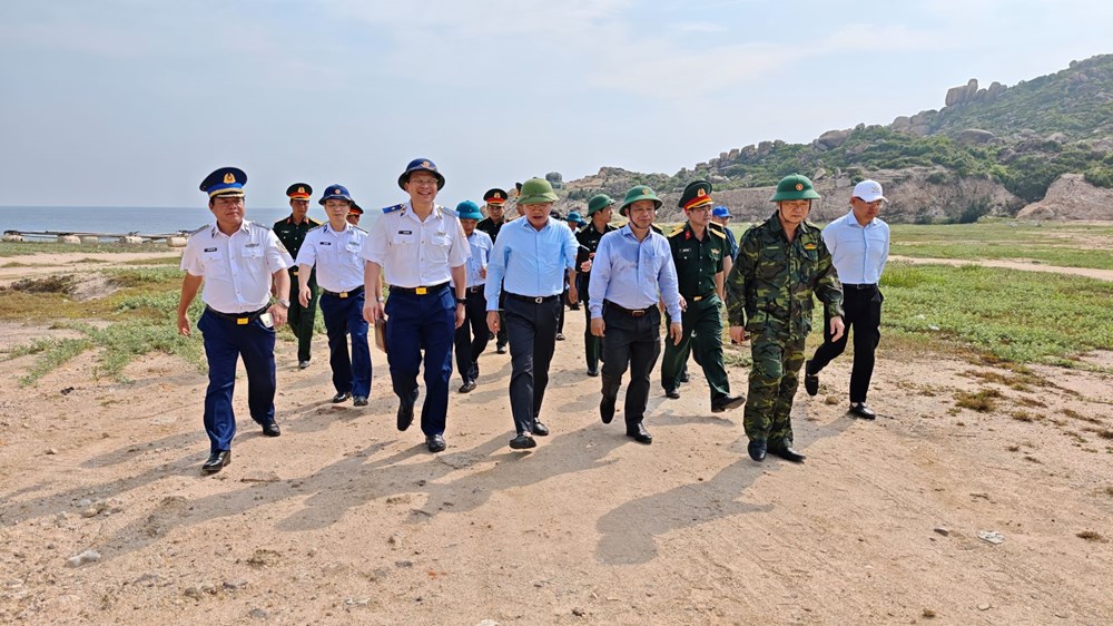 Khảo sát, xây dựng Hải đội Cảnh sát biển tại xã đảo tiền tiêu Nhơn Châu - ảnh 4