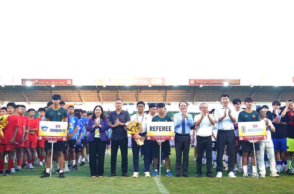 Khai mạc Festival Bóng đá U14 Quốc tế Gia Lai 2026 - ảnh 2
