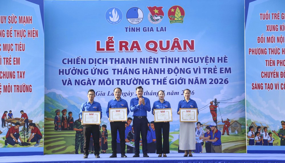 Gia Lai ra quân Chiến dịch Thanh niên tình nguyện hè 2026 - ảnh 3