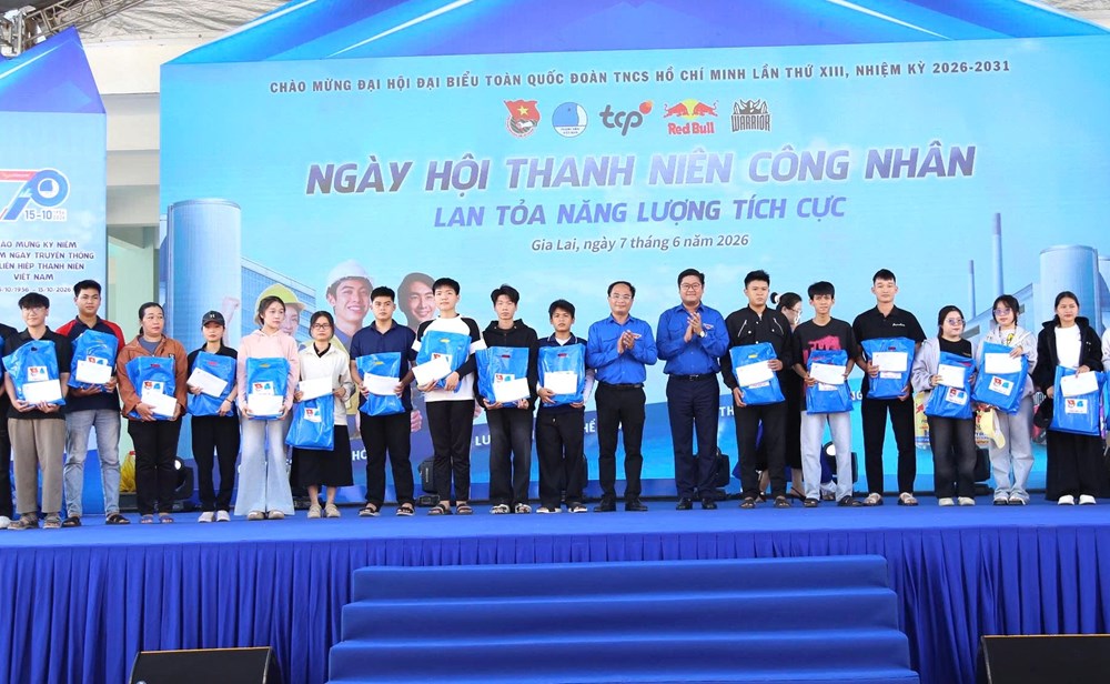 Thanh niên công nhân Gia Lai lan tỏa năng lượng tích cực - ảnh 1