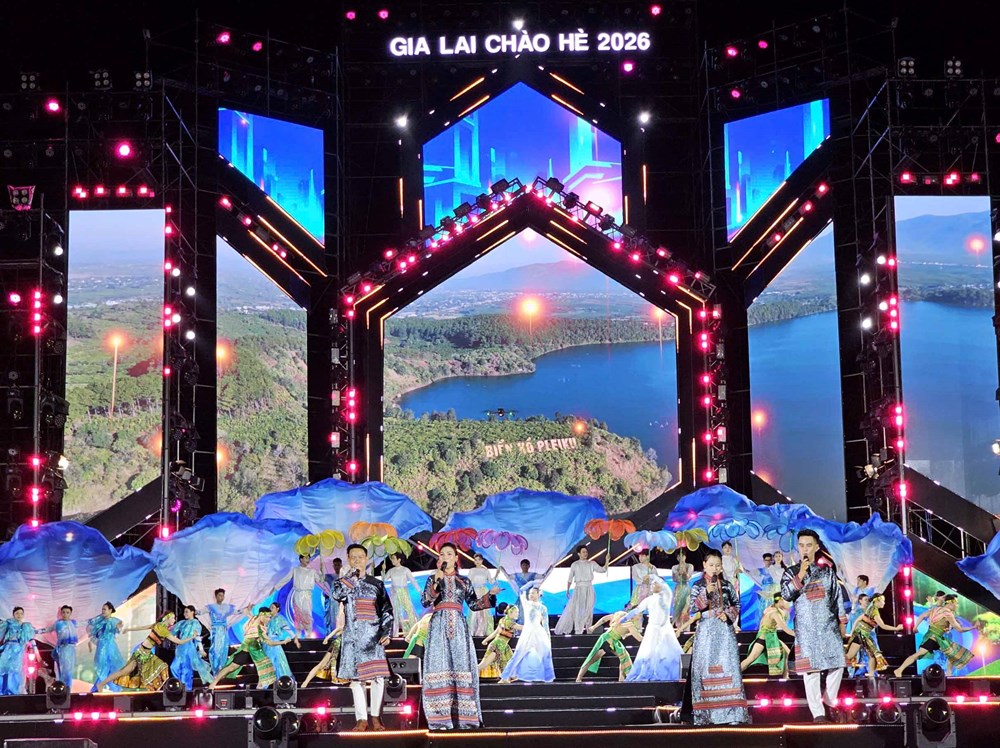 Ấn tượng Lễ khai mạc “Gia Lai chào hè du lịch 2026” - ảnh 4
