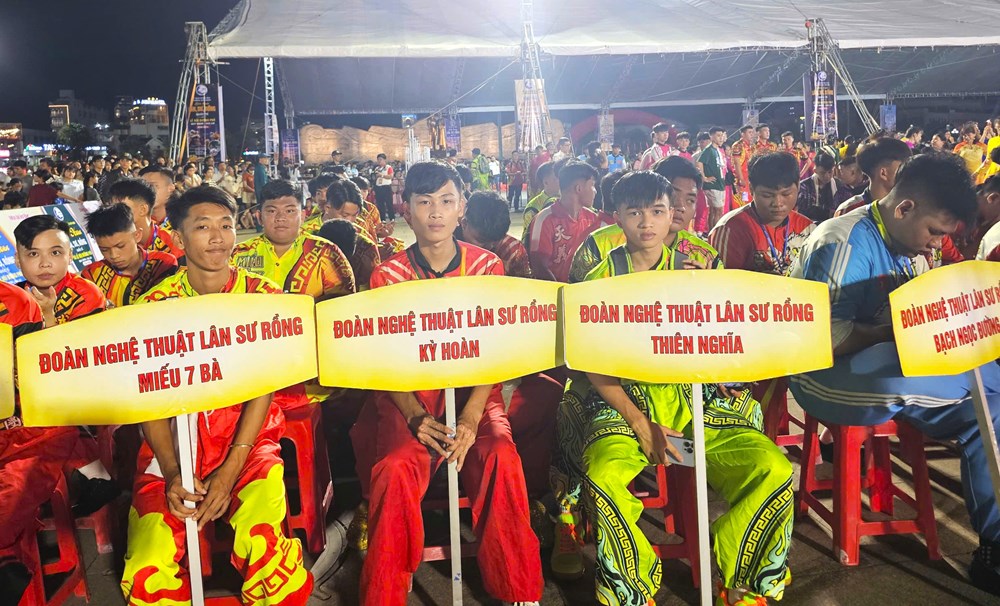 34 đoàn tham gia Liên hoan Lân, Sư, Rồng quốc tế Quy Nhơn - ảnh 2