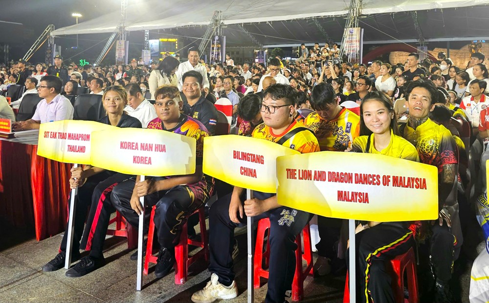 34 đoàn tham gia Liên hoan Lân, Sư, Rồng quốc tế Quy Nhơn - ảnh 3