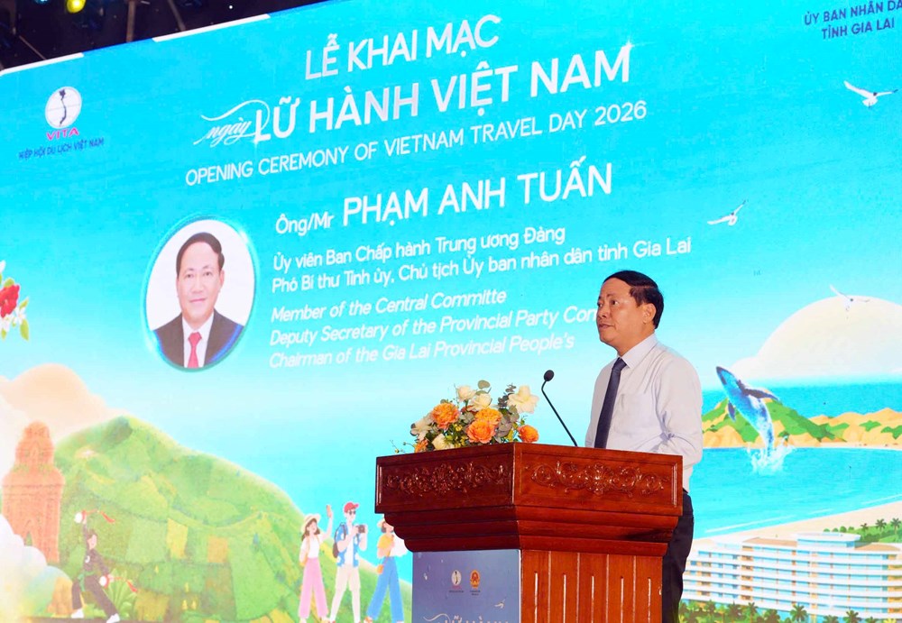 Chủ tịch tỉnh Gia Lai cảm ơn các đơn vị đồng hành cùng Ngày Lữ hành 2026 - ảnh 1