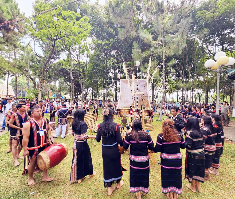 Sẽ có 45 đoàn tham gia Festival quốc tế cồng chiêng năm 2026 tại Gia Lai - ảnh 1