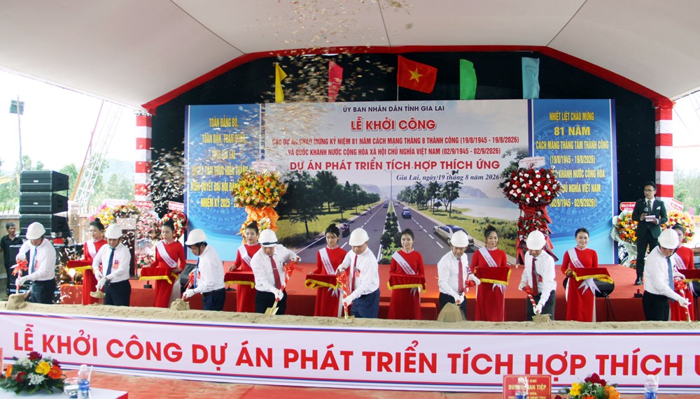 Gia Lai đồng loạt khởi công xây dựng các dự án với vốn đầu tư hàng chục nghìn tỉ đồng - ảnh 3