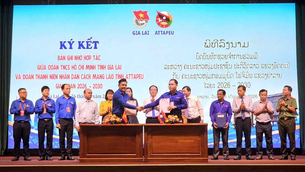 Thắt chặt tình đoàn kết thanh niên Việt Nam - Lào - Campuchia - ảnh 4