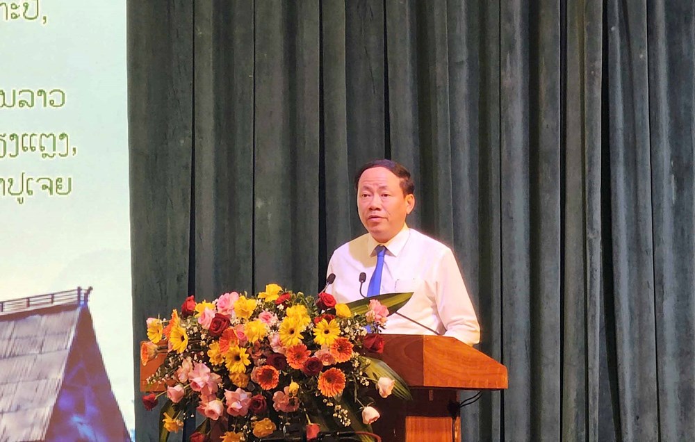 Thắt chặt tình đoàn kết thanh niên Việt Nam - Lào - Campuchia - ảnh 2