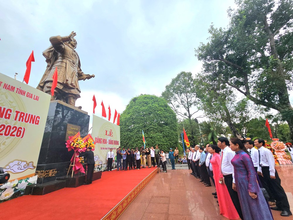 Gia Lai kỷ niệm 234 năm ngày mất Hoàng đế Quang Trung - Nguyễn Huệ - ảnh 3