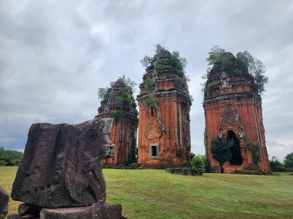 Rắn Naga, sư tử: Những kiệt tác từ đá hướng tới danh hiệu bảo vật quốc gia - ảnh 3