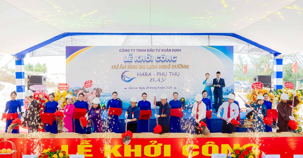 Gia Lai khởi công dự án khu du lịch nghỉ dưỡng kết hợp sinh thái biển HaRa – Phu Thu Bay - ảnh 2