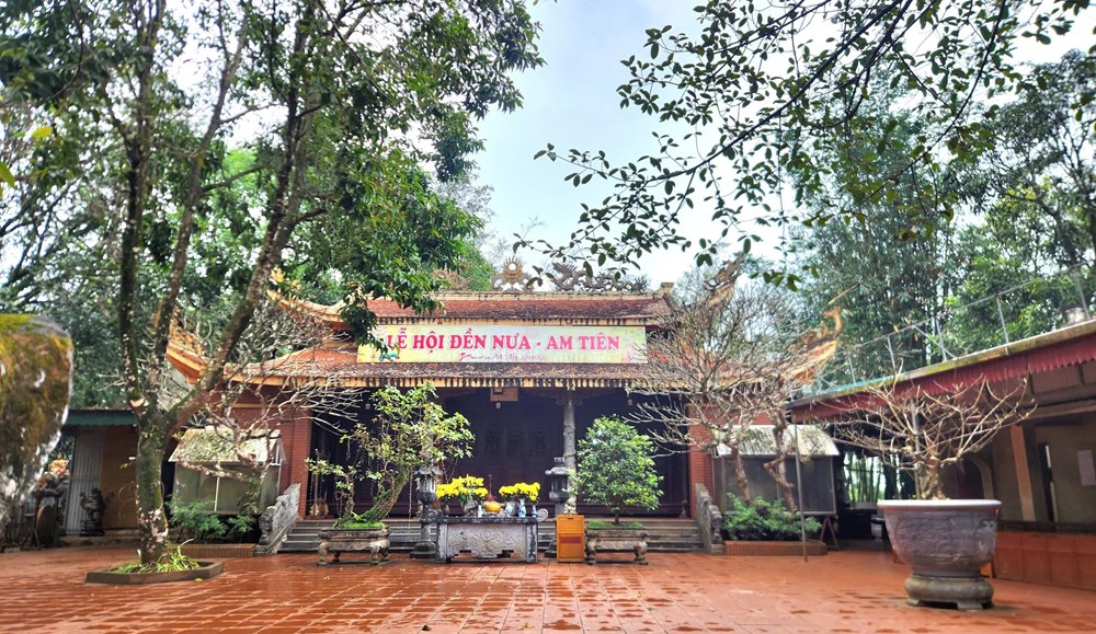 Khu di tích Bà Triệu mở cửa trở lại trước thềm Tết Nguyên đán - ảnh 1