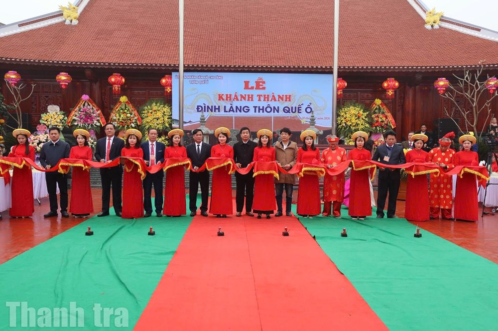 Bắc Ninh: Khánh thành đình làng Quế Ổ - ảnh 1