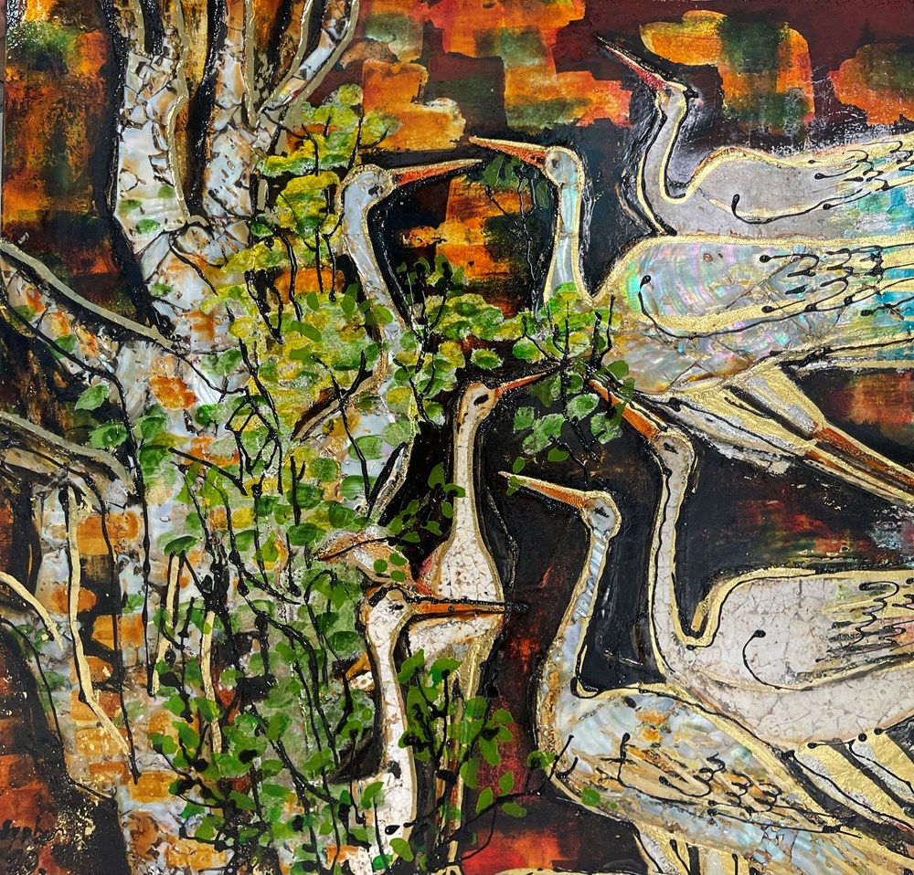 Văn Dương Thành: Vẽ hồn xuân Việt, nối nhịp văn hóa ra thế giới - ảnh 13