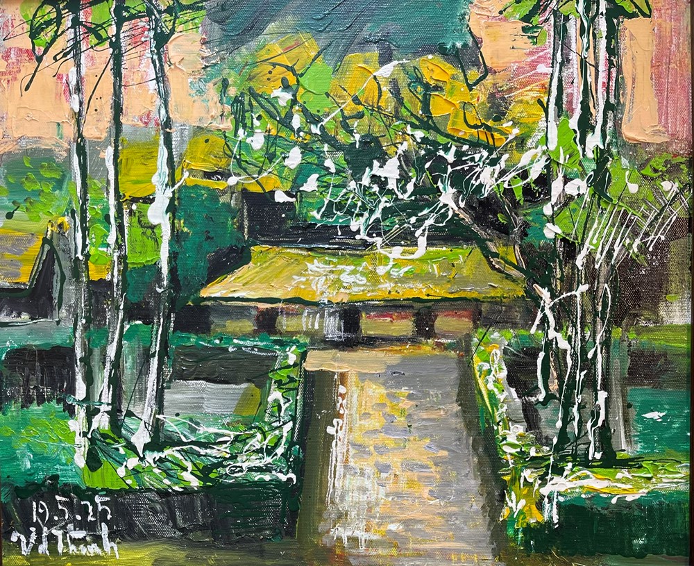 Văn Dương Thành: Vẽ hồn xuân Việt, nối nhịp văn hóa ra thế giới - ảnh 14