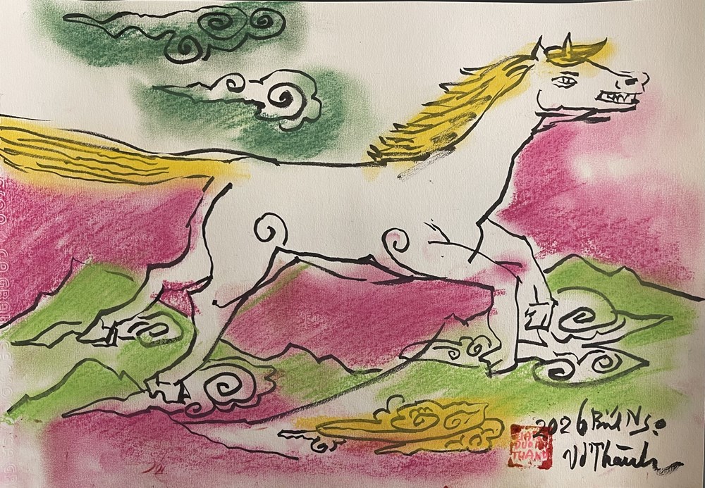 Văn Dương Thành: Vẽ hồn xuân Việt, nối nhịp văn hóa ra thế giới - ảnh 11