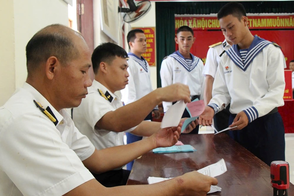 Trường Sa hoàn thành bầu cử sớm - ảnh 3