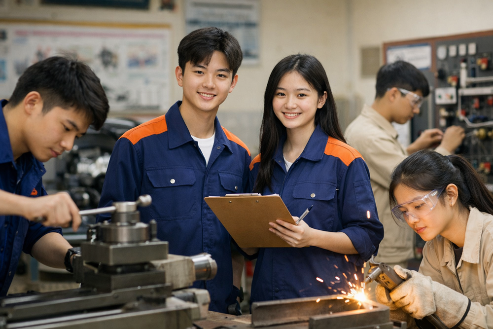 Phân luồng sau THCS: Trung học nghề thành lựa chọn mới - ảnh 1