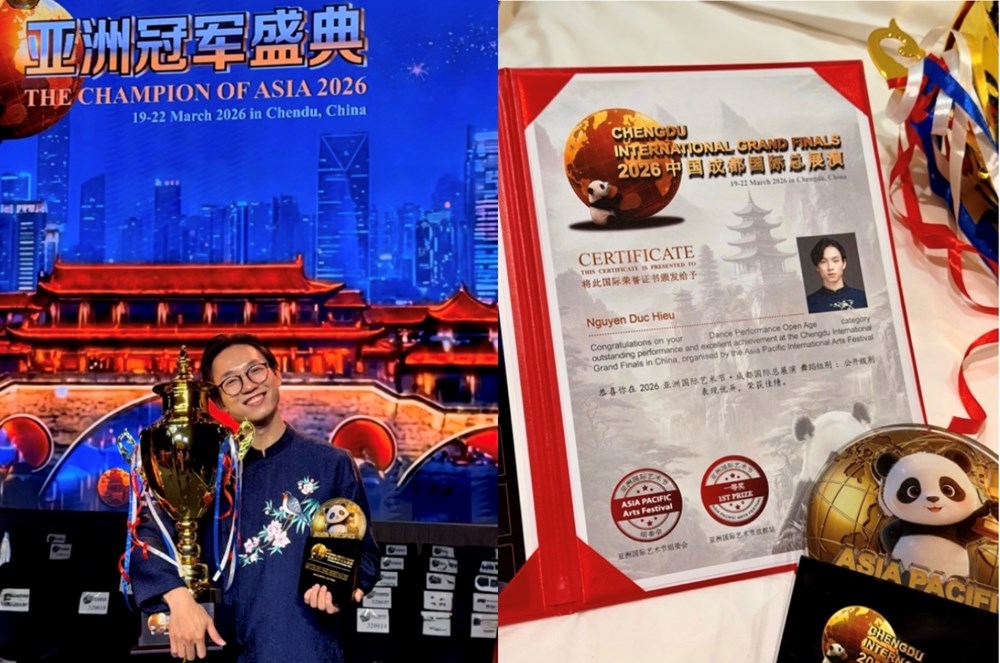 Tài năng ba lê Việt giành giải Nhất Liên hoan nghệ thuật châu Á – Thái Bình Dương 2026 - ảnh 1