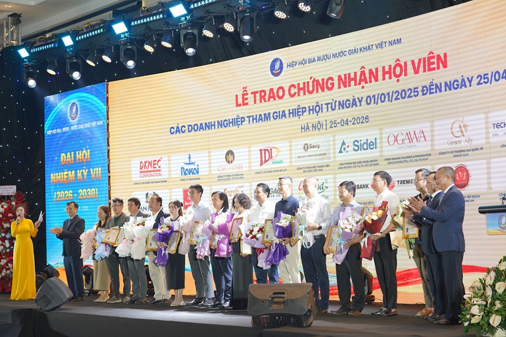 Hiệp hội Bia - Rượu - Nước giải khát Việt Nam tổ chức Đại hội lần thứ VII, nhiệm kỳ 2026 - 2030 - ảnh 7