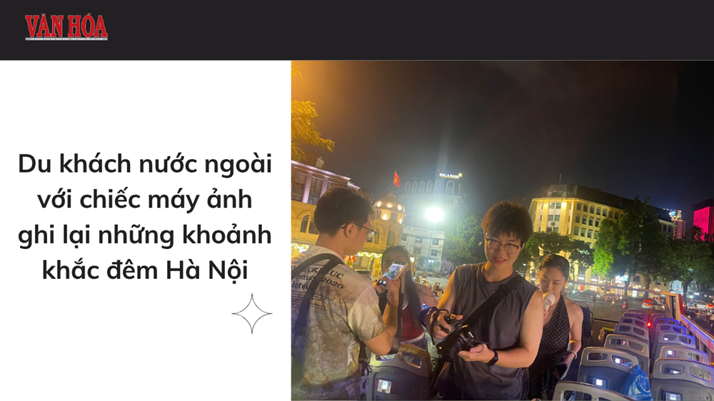“Lạc” giữa Hà Nội đêm trên xe bus 2 tầng - ảnh 10