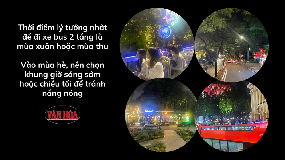 “Lạc” giữa Hà Nội đêm trên xe bus 2 tầng - ảnh 11