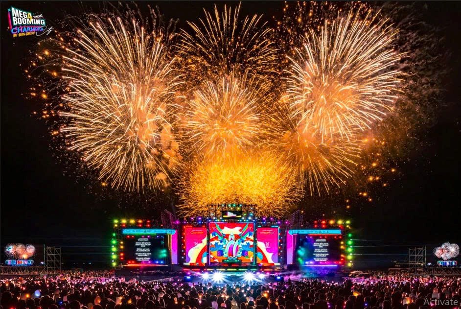 Mega Booming - Charmora City: Âm nhạc đỉnh cao và pháo hoa mãn nhãn làm nức lòng người hâm mộ - ảnh 5