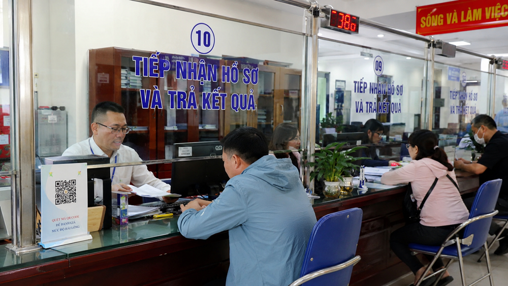 Đề xuất thay thế cán bộ Một cửa có mức độ hài lòng thấp - ảnh 1