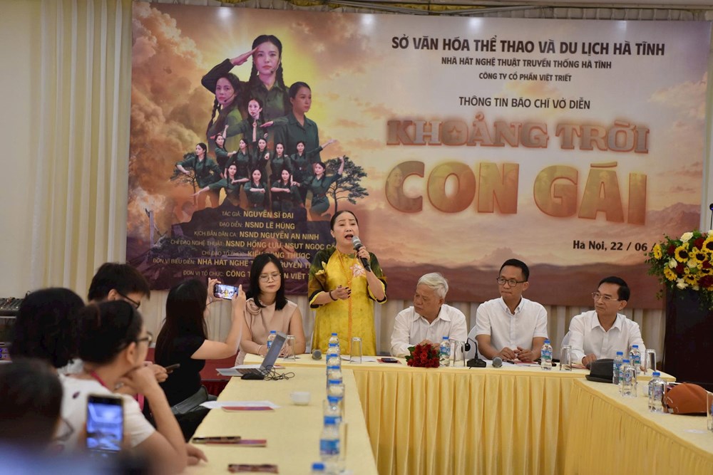 “Khoảng trời con gái” - Bản hùng ca về tuổi trẻ Đồng Lộc sắp công diễn tại Thủ đô - ảnh 3