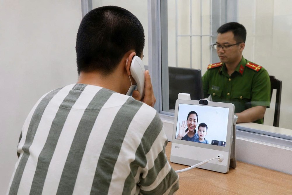Từ ngày 1.7, phạm nhân được gọi video với người thân - ảnh 1