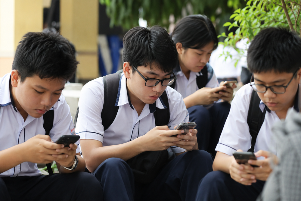 Quản lý điện thoại học sinh: Cách làm mới từ địa phương đầu tiên trong cả nước - ảnh 1