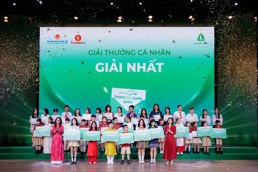 Khởi động Cuộc thi “Gửi Tương Lai Xanh 2050” mùa 3 với tổng giá trị giải thưởng hơn 2,5 tỷ đồng - ảnh 1