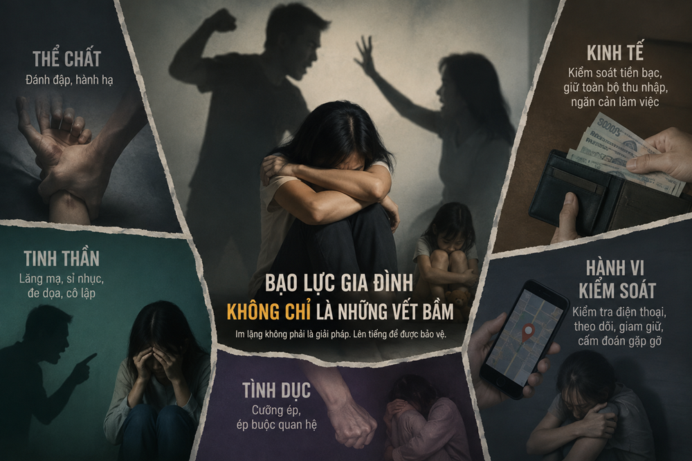 Kỳ 1 - Bạo lực gia đình không chỉ bắt đầu từ cú đánh - ảnh 1