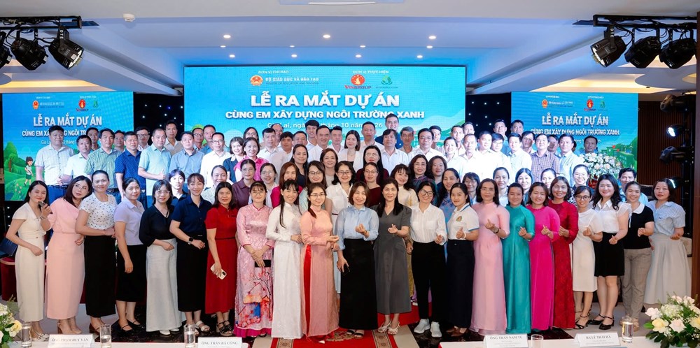 Bộ GD&ĐT phối hợp với Quỹ Vì tương lai xanh triển khai dự án “Cùng em xây dựng ngôi trường xanh” - ảnh 3