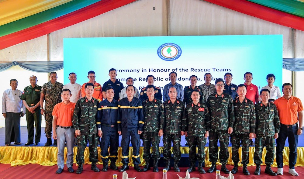 Kết thúc tìm kiếm cứu nạn tại thủ đô Naypyidaw - ảnh 1
