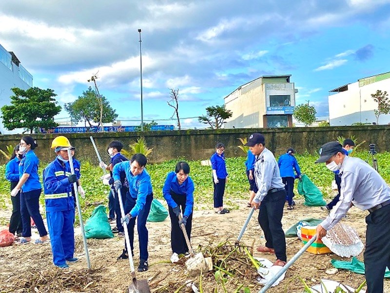 Thanh niên Đà Nẵng chung tay giữ gìn môi trường biển - ảnh 3