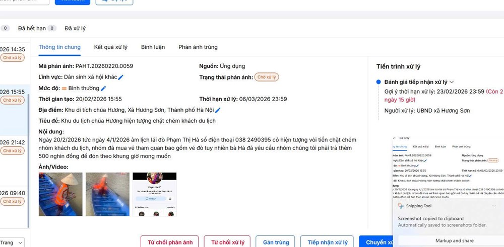 Cấm hoạt động với hai lái đò bị tố vòi tiền, chặt chém - ảnh 1