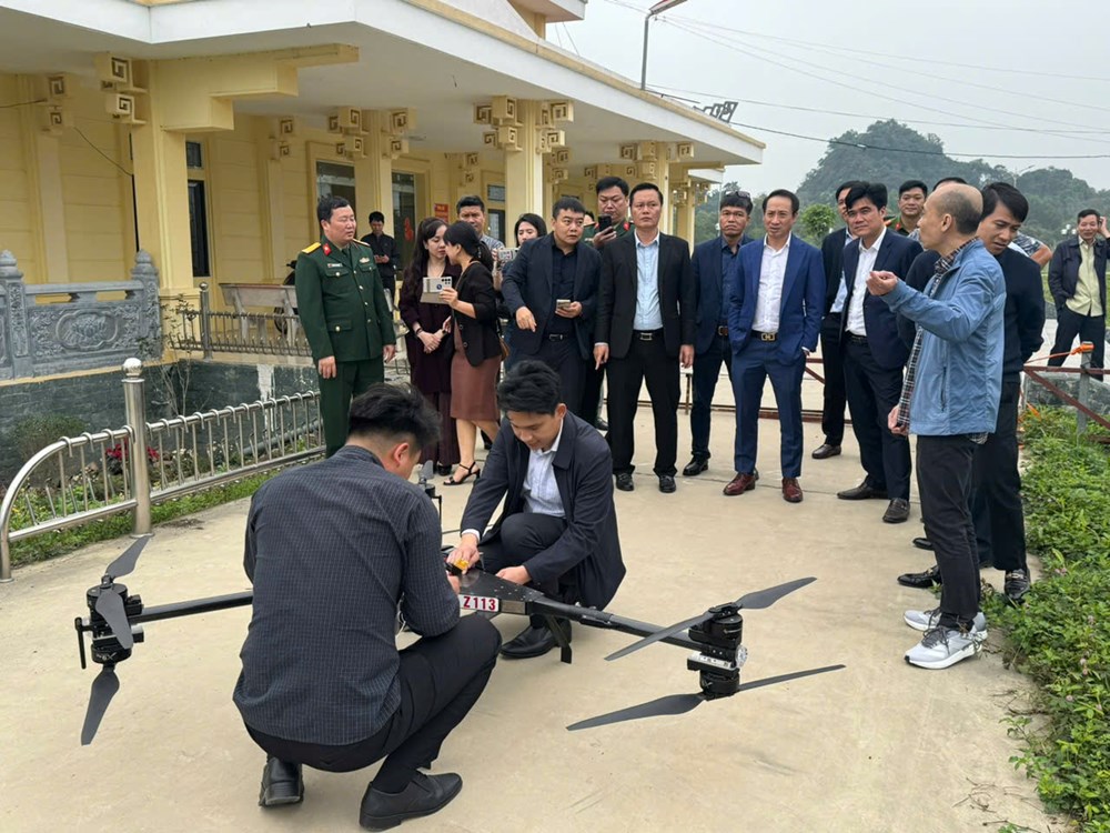 Ứng dụng công nghệ UAV vào quản lý lễ hội - ảnh 1
