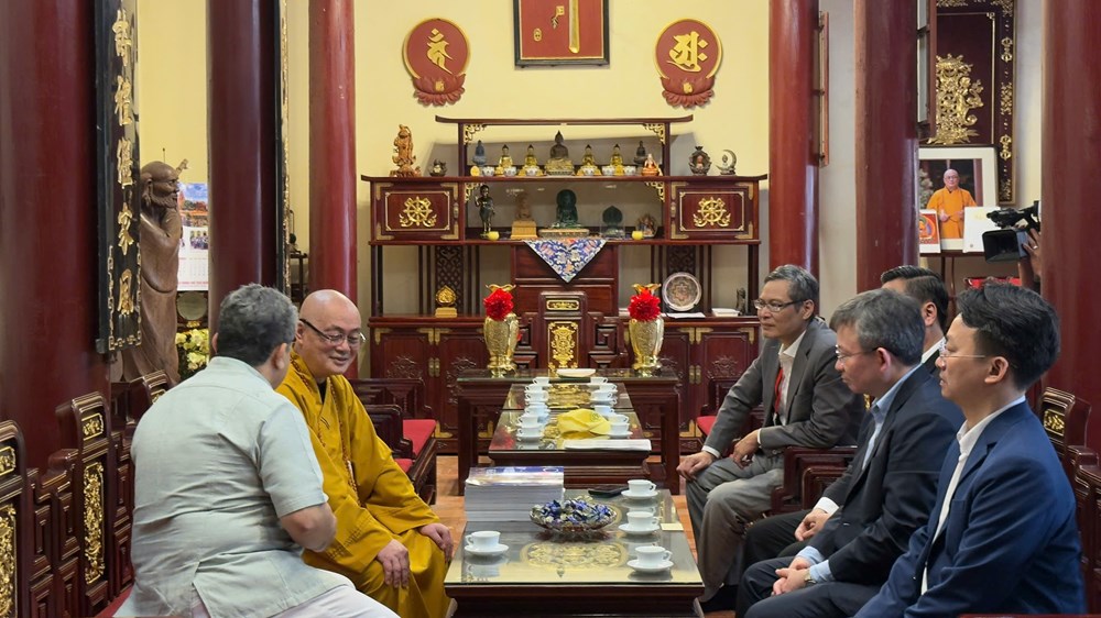 Gần 400 đại biểu quốc tế trải nghiệm không gian lễ hội Du lịch chùa Hương - ảnh 5