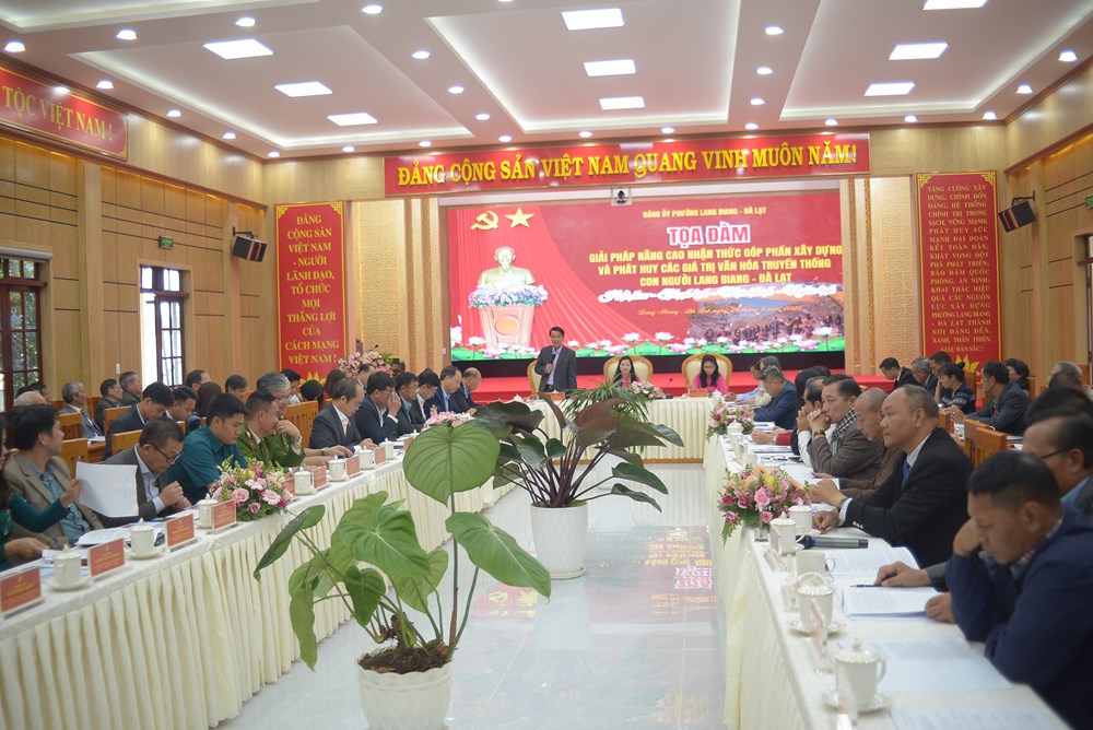 Xây dựng và phát huy các giá trị văn hóa truyền thống con người Lang Biang - Đà Lạt - ảnh 1