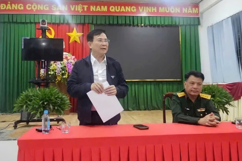 Hồ Cay An tạm qua nguy cơ vỡ sau khi được gia cố - ảnh 4