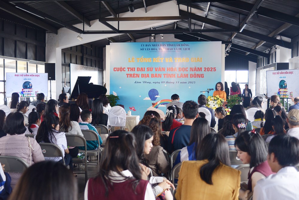 Lâm Đồng: Trao giải cuộc thi “Đại sứ Văn hóa đọc” - ảnh 1