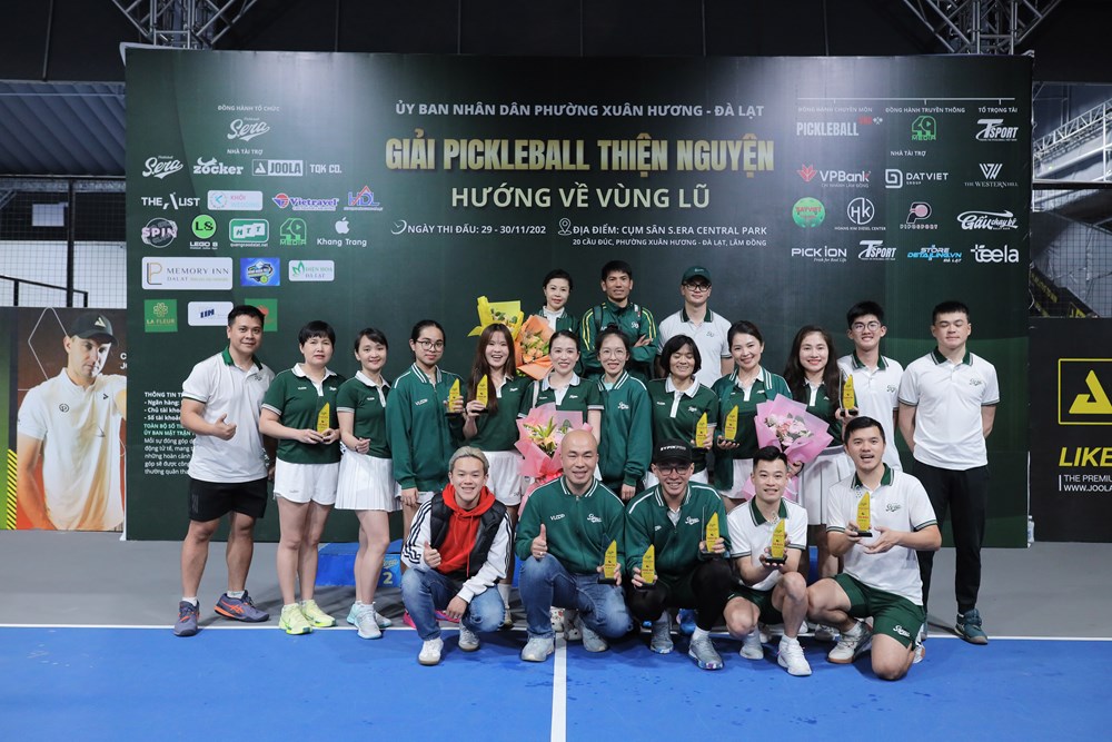 Giải Pickleball thiện nguyện quyên góp hơn 200 triệu đồng ủng hộ đồng bào vùng lũ - ảnh 3