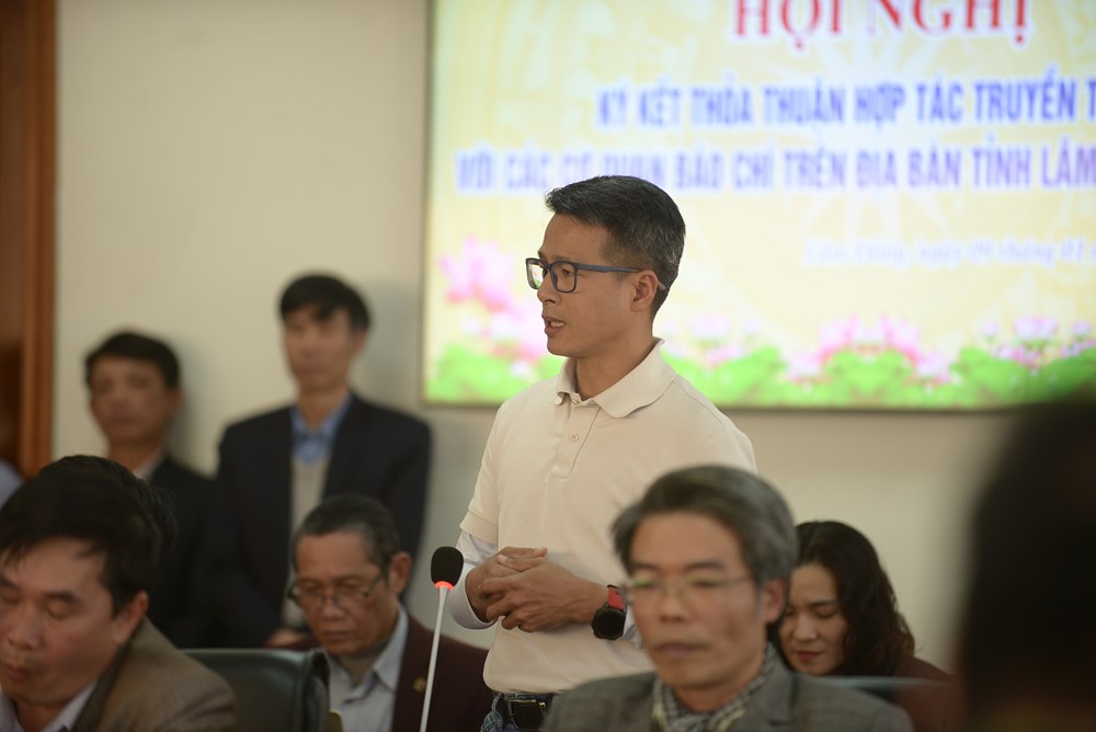 Lâm Đồng ký kết hợp tác truyền thông với các cơ quan báo chí - ảnh 3