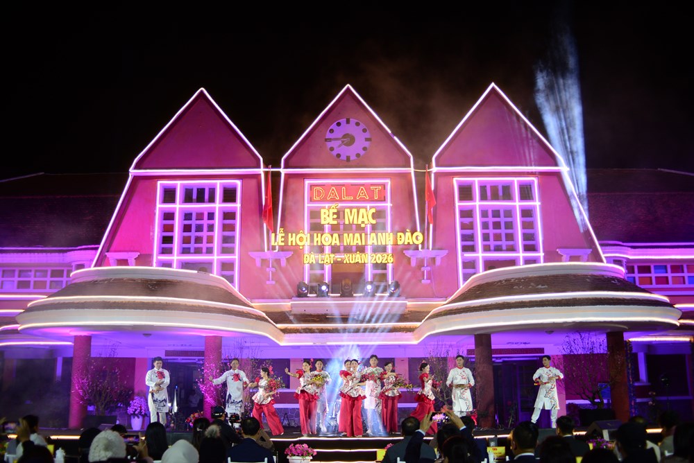 Lễ hội hoa mai anh đào Đà Lạt: Lan tỏa sắc xuân, nâng tầm thương hiệu du lịch - ảnh 1